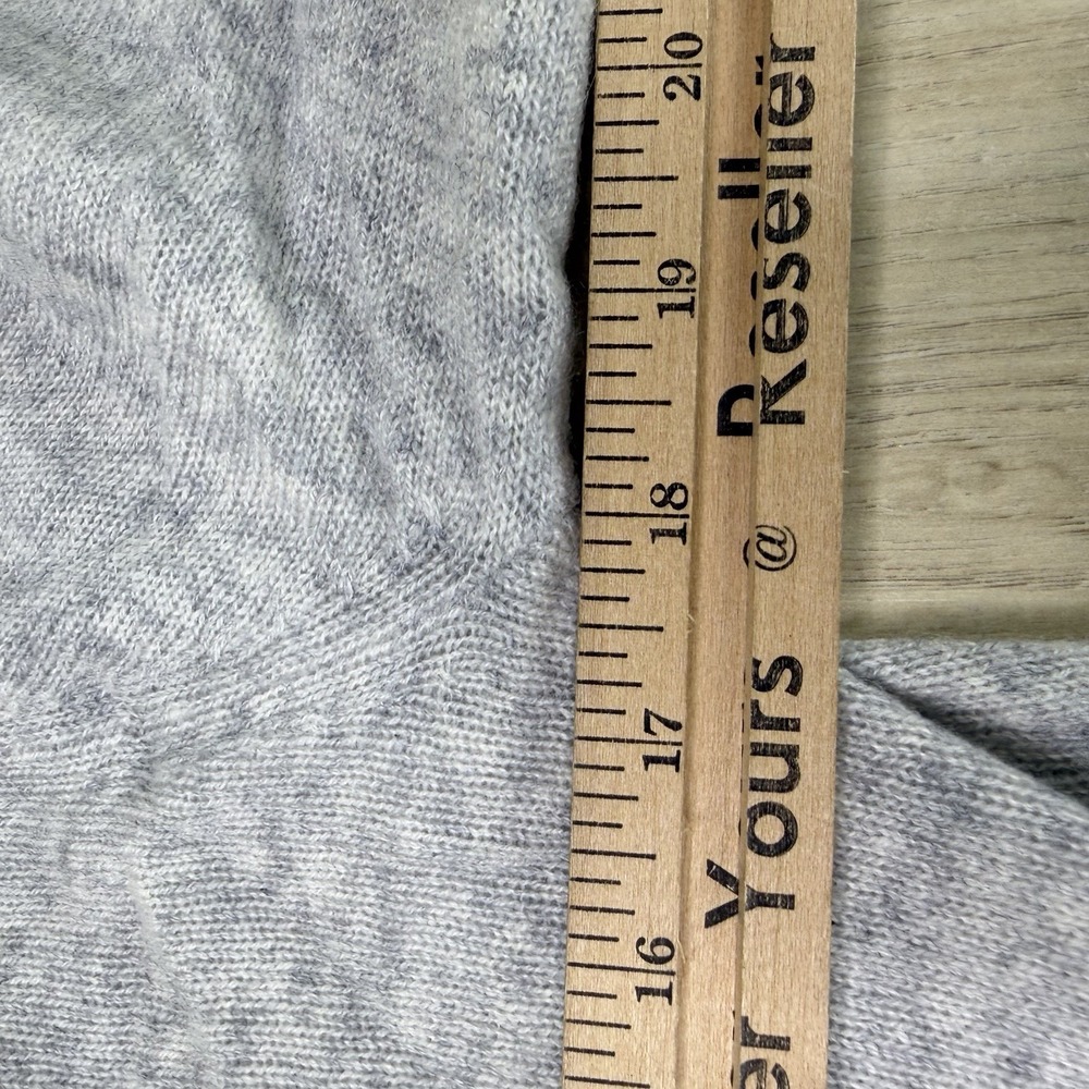 NWT Club Monaco Women's Cristina Cashmere Open-Front Cardigan Sweater Gray M/L - Picture 7 of 13